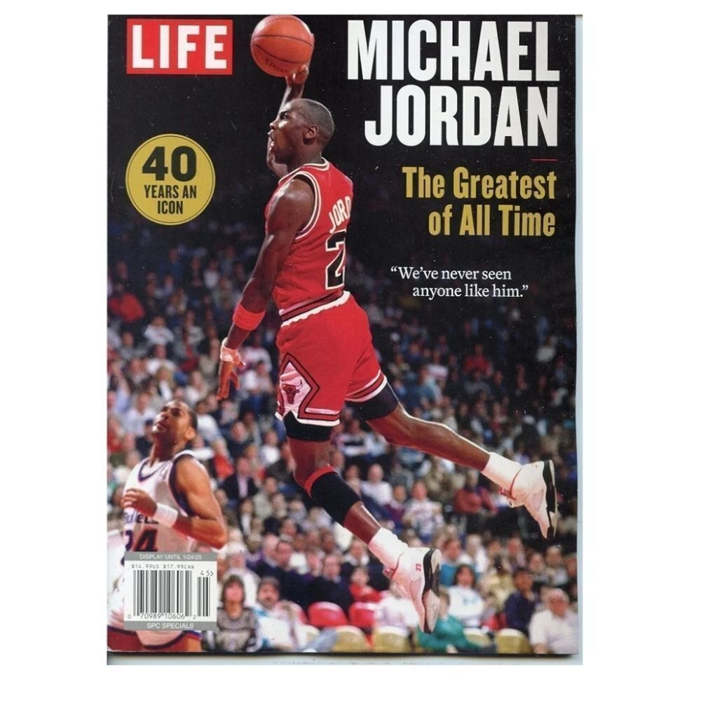 🆕️📕LIFE Magazine Michael Jordan The Greatest Of All Time 2025 SPECIAL EDITION